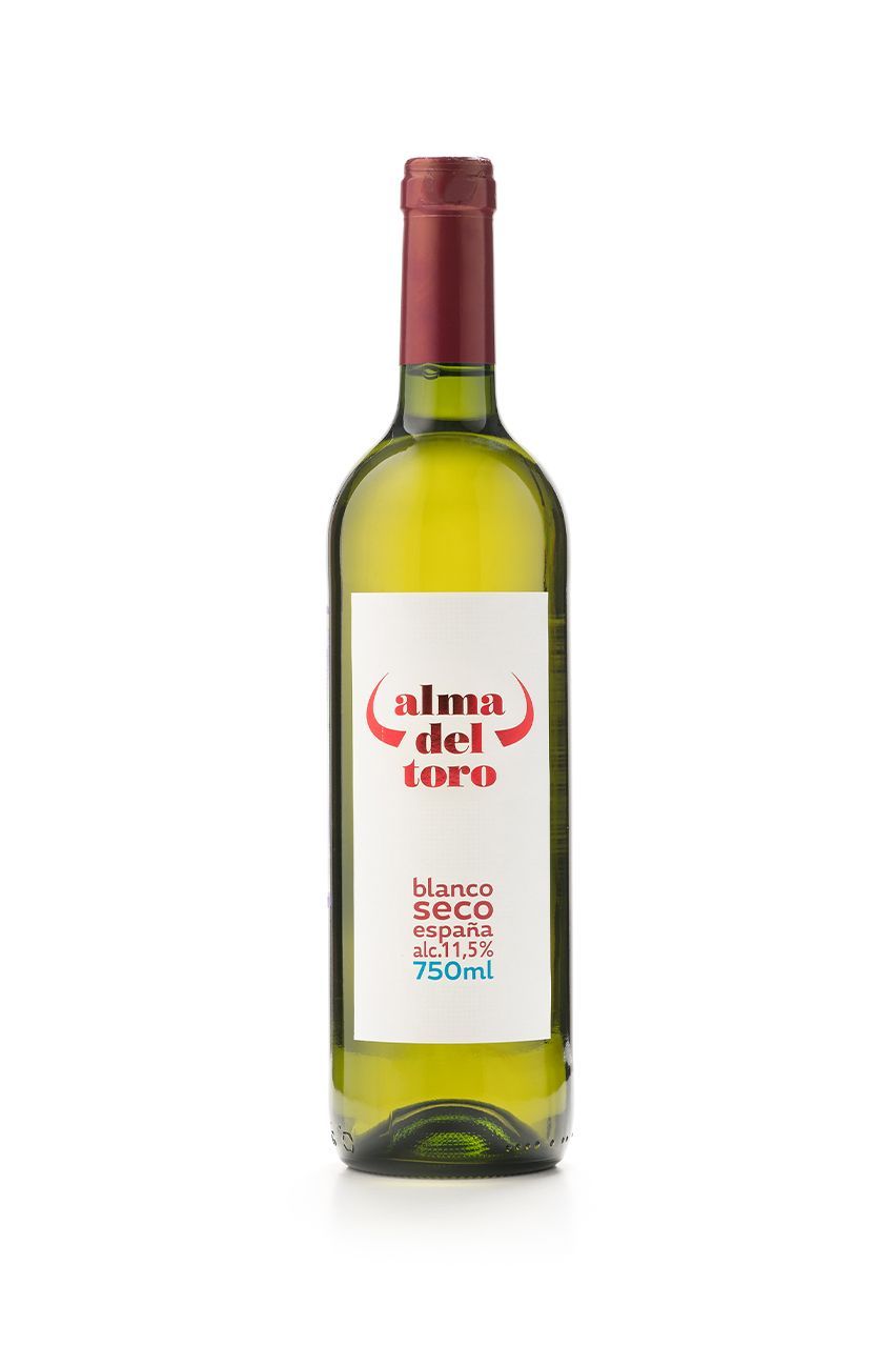 Вино Альма дель Торо, белое, сухое, 0.75л